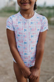 Ollie Jay Patriotic Watercolor Zoey Swimsuit
