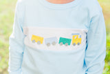 Trotter Street Blue Train Jogger Set