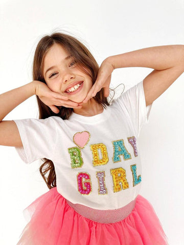 Lola & The Boys Birthday Gem T Shirt