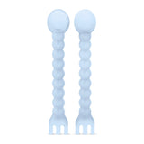 Ryan & Rose Cutie Clear Blue Tensils Fork & Spoon Set (Copy)