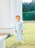 Trotter Street Blue Train Jogger Set