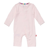 Magnetic Me Pink Dot Footie/Coverall