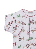 Kissy Kissy North Pole Reindeer Footie