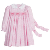 Little English Pink Vinings Smocked Natalie Dress