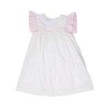 The Oaks Apparel Pastel Swiss Dot Dress