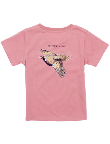 Properly Tied Salmon Pheasant Hunt Tee