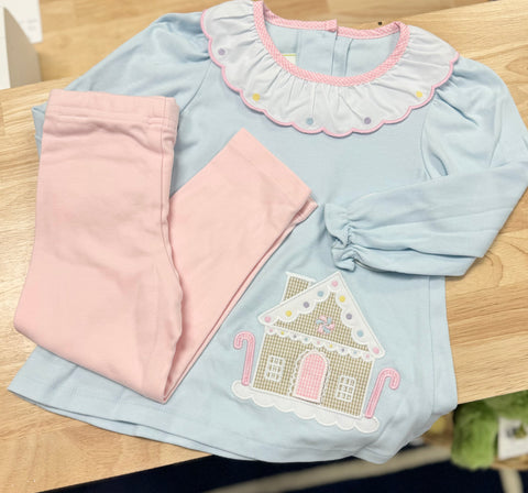 Zuccini Kids Gingerbread Legging Set