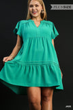 *Curvy* Jade Tiered Dress