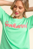 Mint Sunkissed Tee