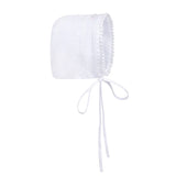 Feltman Brothers White Bullion Floral Bonnet