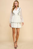Black & Ivory Polka Dot Dress