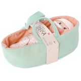 Manhattan Toy Love, Stella My First Doll & Bassinet- Peach
