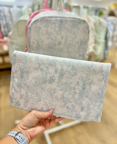 TRVL Blue Toile Game Changer Pad