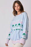 Christmas Tree Bow Sweater