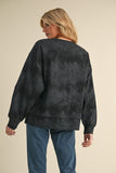 Black Tie Dye Sweatshirt