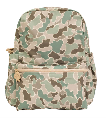 Apple of My Isla Camo Backpack- Multiple Sizes
