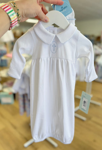 Magnolia Baby Blessed Collared Boys Gathered Gown