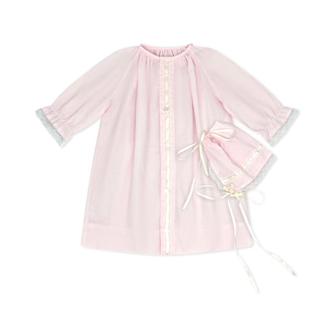 Lullaby Set Pink Batiste Daygown Set