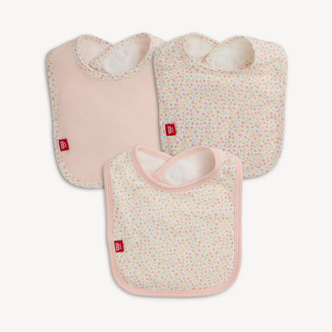 Magnetic Me Bedford Floral Bibs 3 Pack