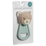 Mary Meyer Simply Silicone Character Teether - Teddy