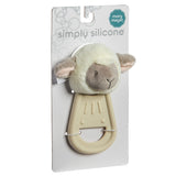 Mary Meyer Simply Silicone Character Teether - Lamb