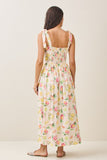 Fruit Printed Maxi Dress