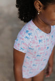 Ollie Jay Patriotic Watercolor Zoey Swimsuit