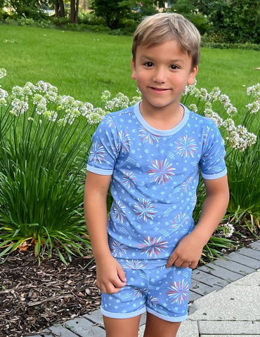 James & Lottie Knit Fireworks Lounge Set *Pre Sale*