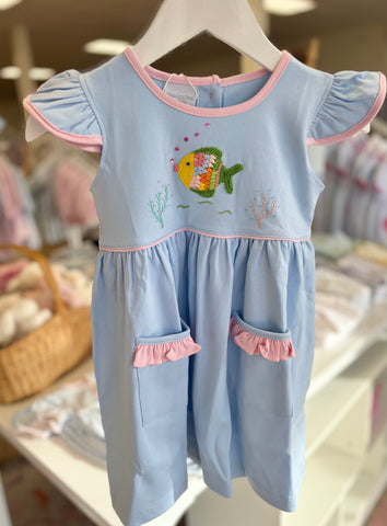 Squiggles by Charlie Fiesta Fish Dress