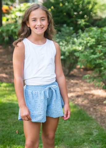Be Elizabeth White Tie Back Top *Pre Sale*