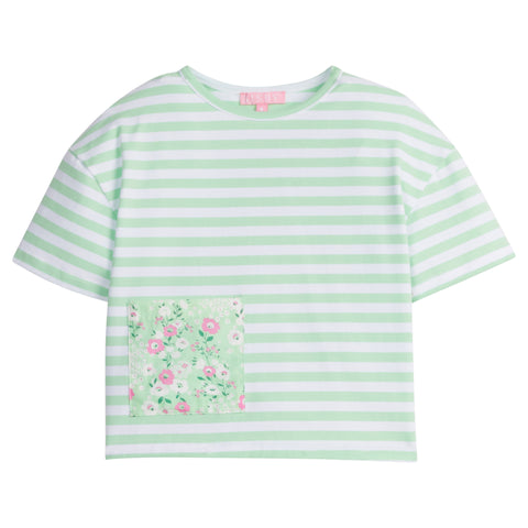 Bisby Kids Greenville Floral Boxy Tee