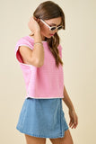 Asymmetrical Wrap Denim Skort
