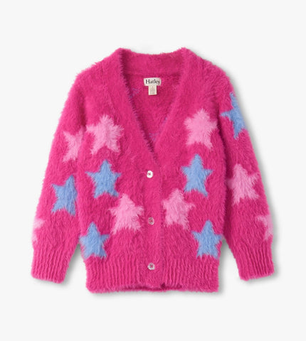 Hatley Sparkling Star Fuzzy Sweater