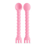 Ryan & Rose Cutie Taffy Tensils Fork & Spoon Set