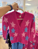 Hatley Sparkling Star Fuzzy Sweater