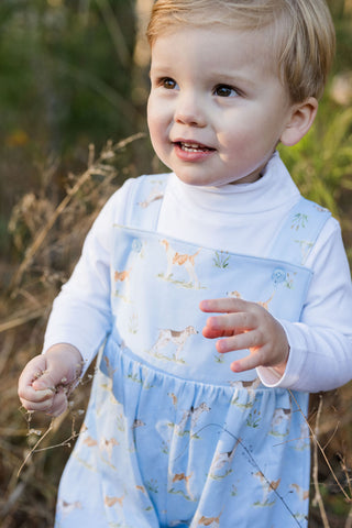 James & Lottie White Turtleneck TOP