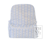 TRVL Blue Blue Ribbon Floral Backpack