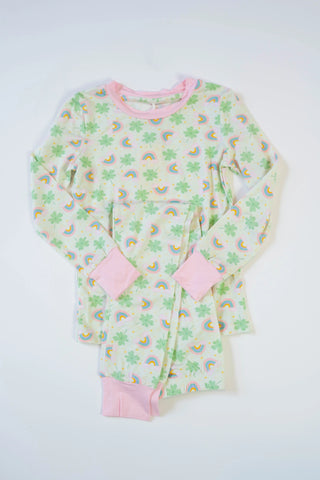 Ollie Jay Lucky Charm Bamboo Long Pajamas