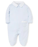 Kissy Kissy Pale Blue New Beginnings Footie