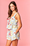 Lemon & Lobster Ruffle Lounge Set