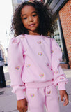 Lola & The Boys Embroidered Heart Set