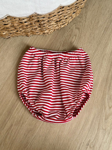 Luigi Kids Red Stripe Diaper Cover