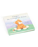 Jellycat Ginger, the Courageous Kitten Book