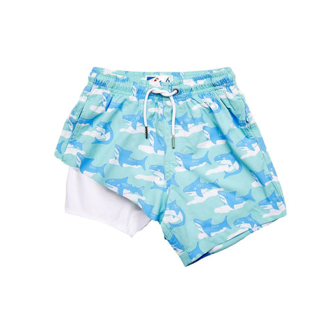 Bermies Jaws Swim Trunks