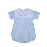 Baby Sen Embroidered Train Bubble