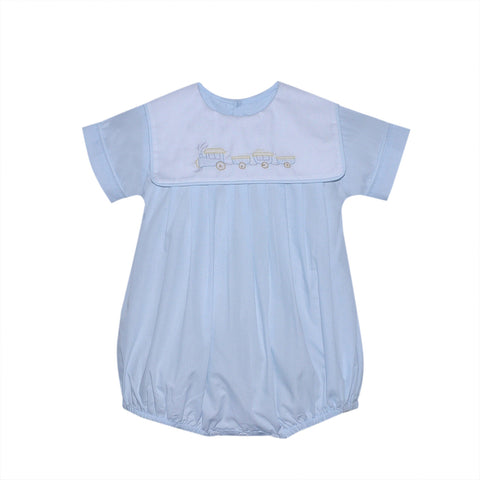 Baby Sen Embroidered Train Bubble