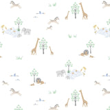 Magnetic Me White Safari Footie