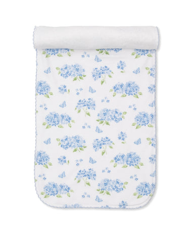 Kissy Kissy Heavenly Hydrangeas Burp Cloth