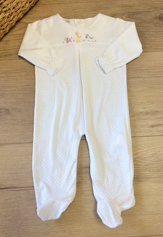 Squiggles by Charlie Pink Dot Safari Footie