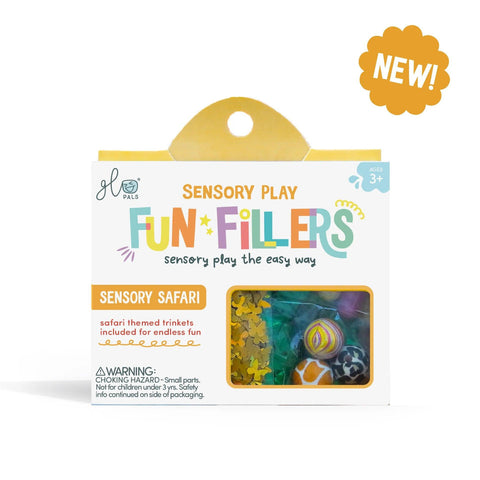 Glo Pals Sensory Jar Filler- Safari Fun